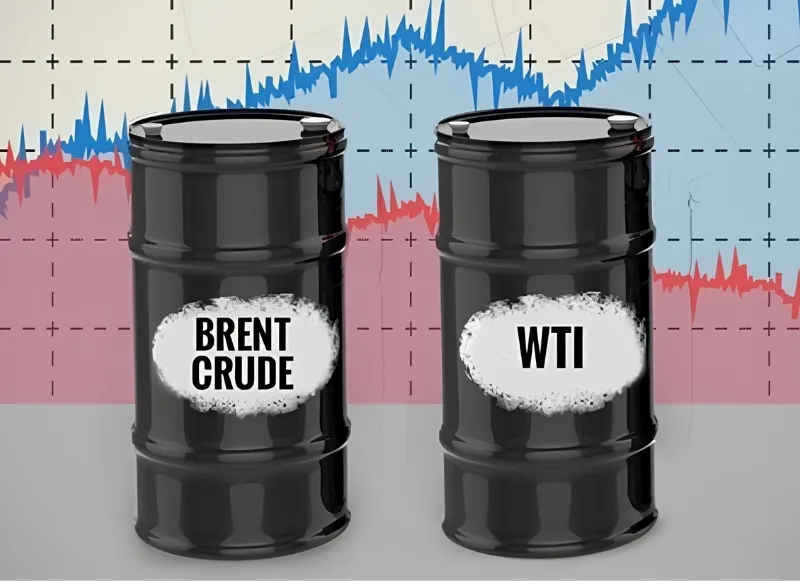 dầu WTI v&agrave; dầu th&ocirc; Brent
